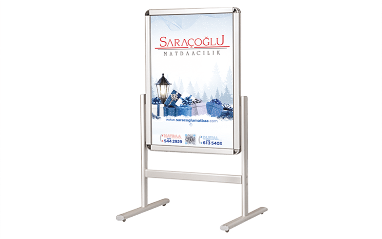 Çift Taraflı Reklam Panosu - Thumbnail 3