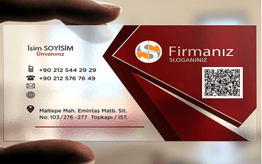 Şeffaf Kartvizit - Thumbnail 4