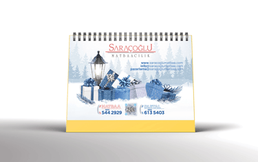 Sıvamalı Piramit Takvim - Thumbnail 2